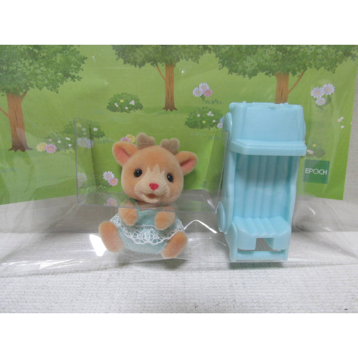 Sylvanian Families Set Baby Reindeer and Pushgear - Exclusivo