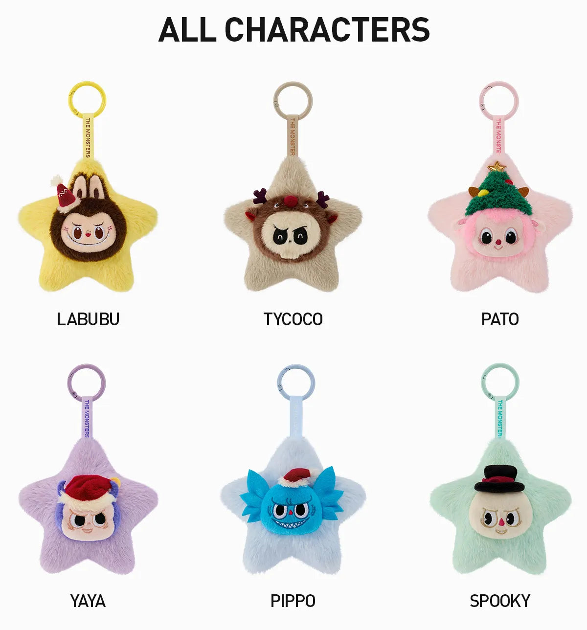 POP MART The Monsters Classic Series - Sparkly Plush Pendant Blind Box