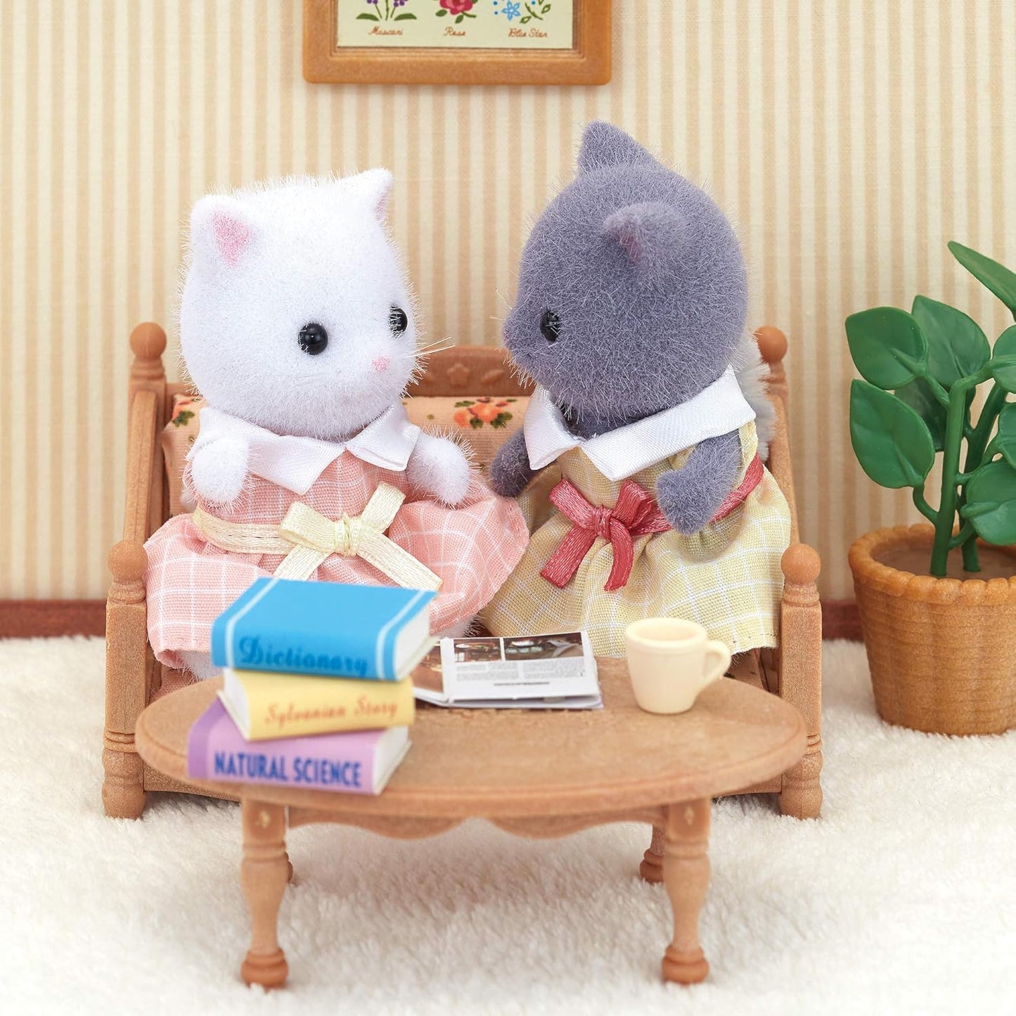 Sylvanian Families Individual Gata Persa Blanca