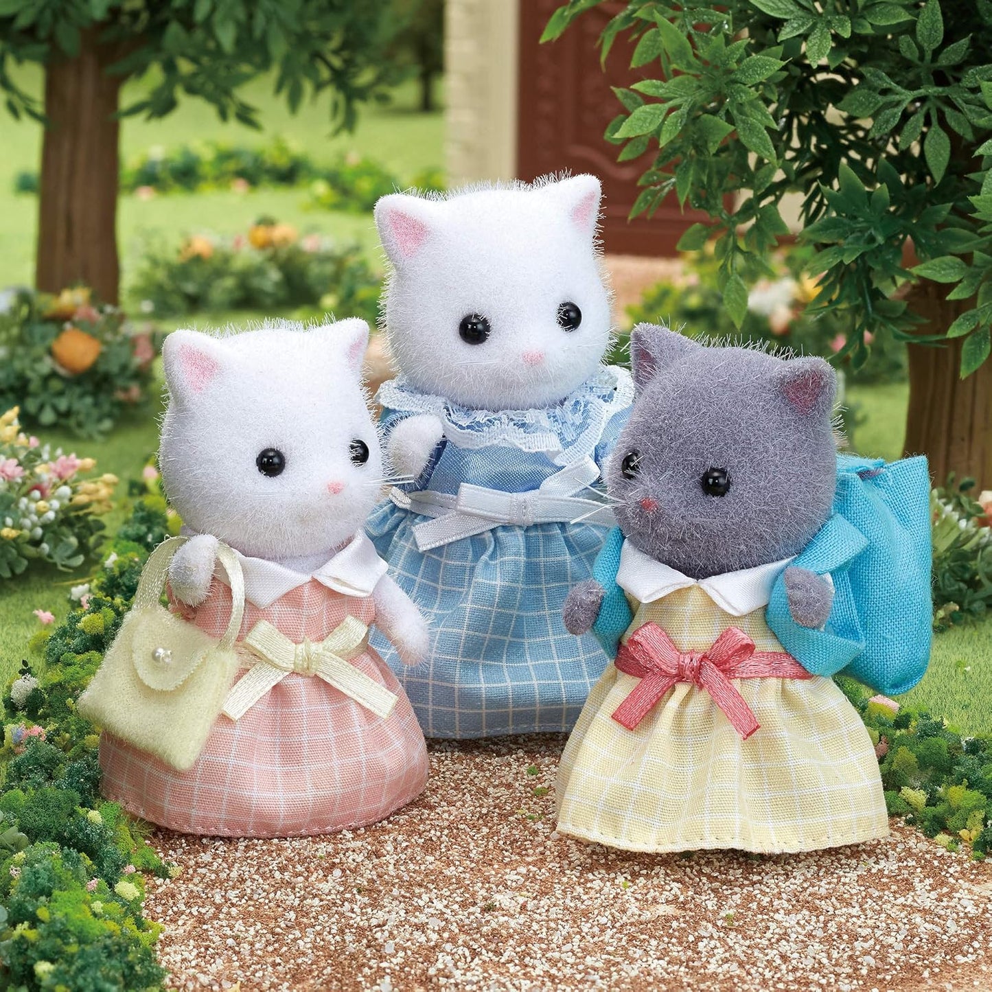 Sylvanian Families Individual Madre Gata Persa Blanca