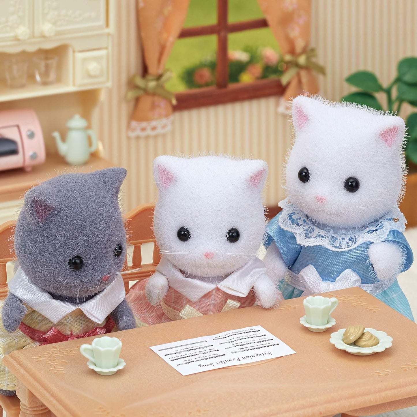 Sylvanian Families Individual Gata Persa Blanca