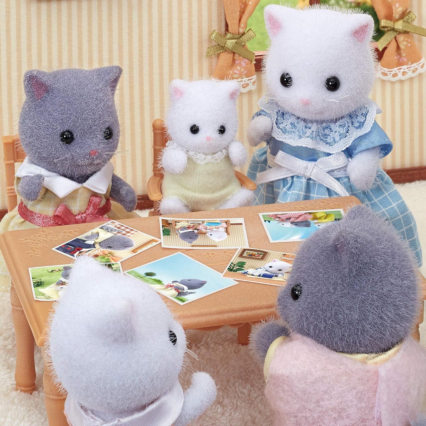Sylvanian Families Individual Madre Gata Persa Blanca