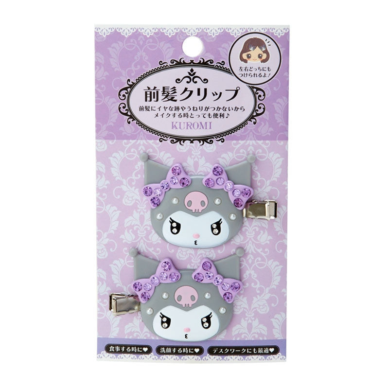 Set de Pinzas para el Pelo de Sanrio Kuromi DX, Clip