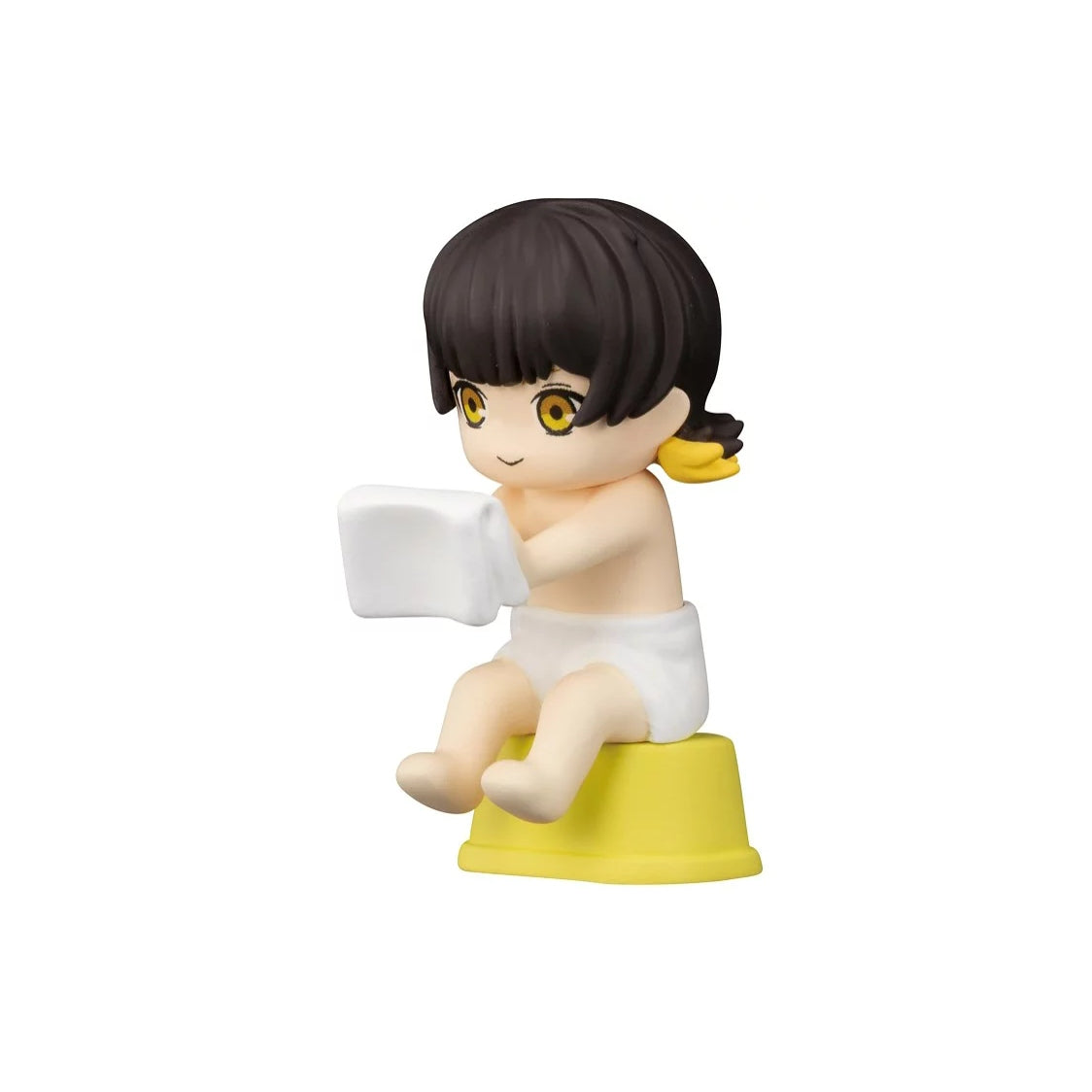 Mini Figura Meguru Bachira Furotomo Blue Lock Vol.1 con Sales de Baño
