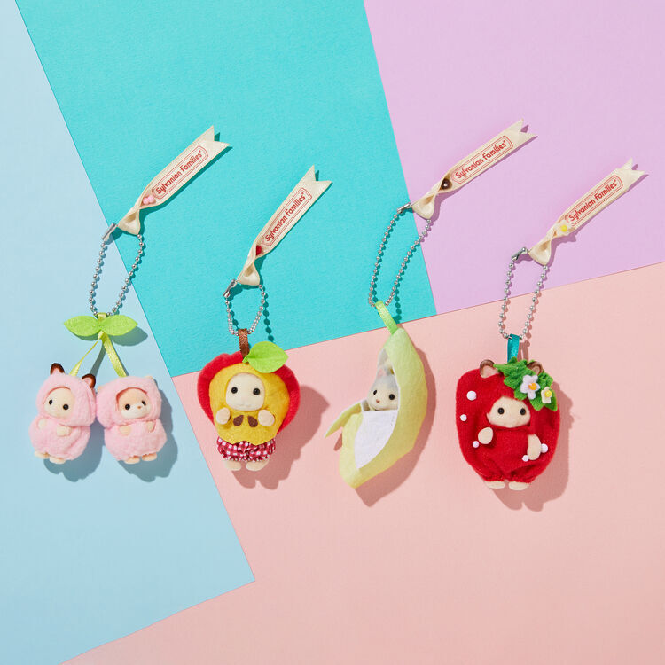 Sylvanian Families Llavero Conejo Strawberry