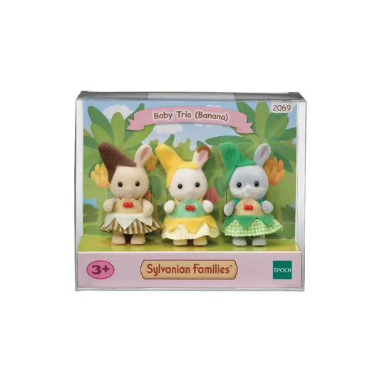 Sylvanian Families Set Baby Trio Banana