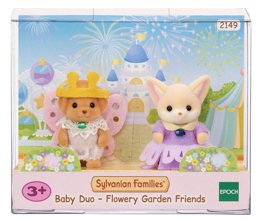 Sylvanian Families Baby Duo – Flowery Garden Friends