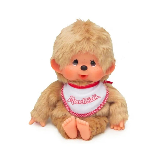 Peluche Monchhichi Premium Estándar Beige Niño, Talla M
